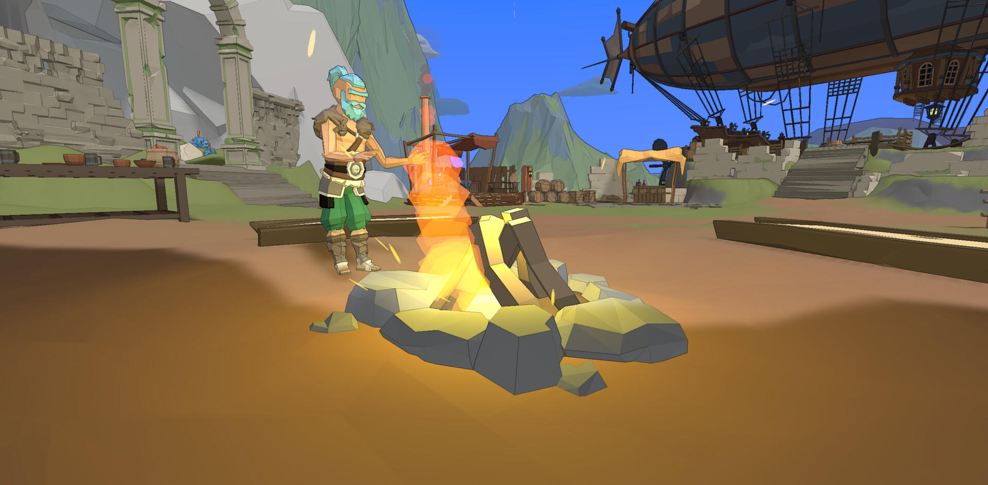 Bone and Arrow screenshot game