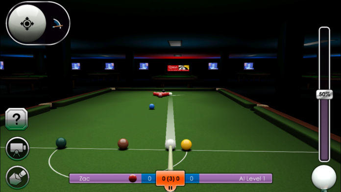 International Snooker Career ภาพหน้าจอเกม