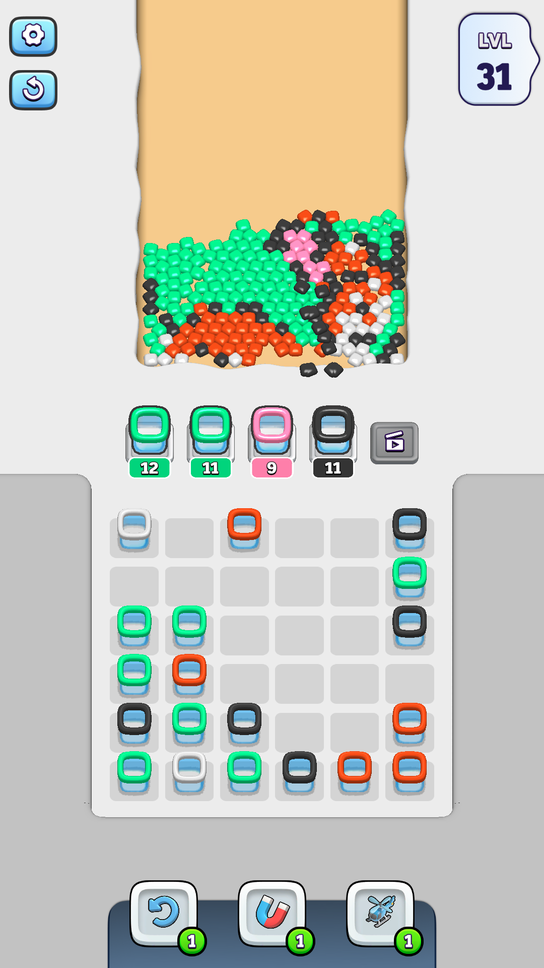 Pixel Sort: Color Sorting Game Game Screenshot