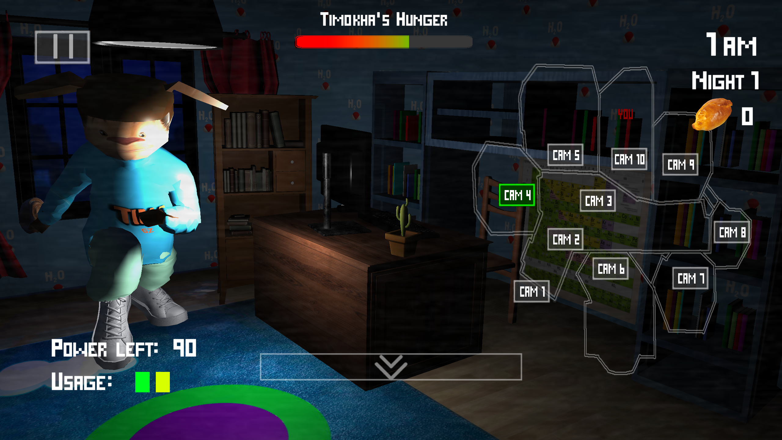 5 nights at Timokha's Game Screenshot