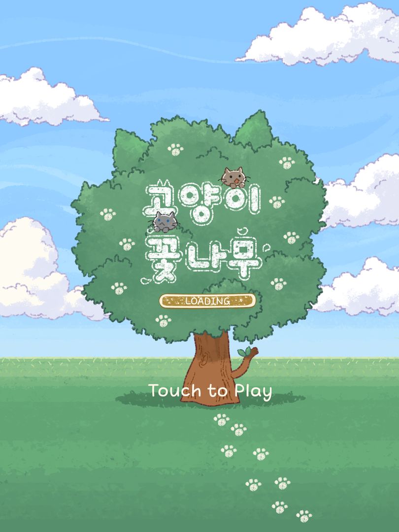 Screenshot of Cat Flower Tree: relaxing game