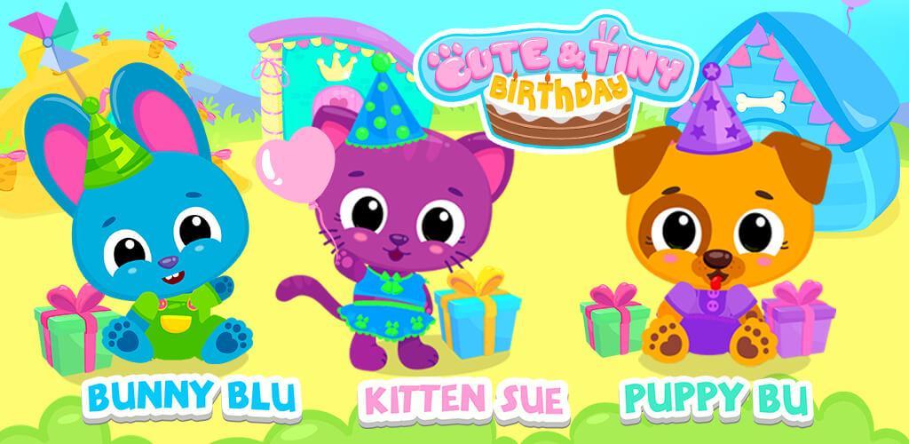 Banner of ချစ်စရာနှင့် သေးငယ်သော မွေးနေ့ - Baby Pet Party 1.0.35