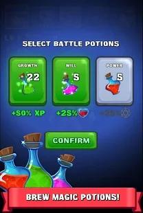 Cuplikan Layar Game World Of Wizards