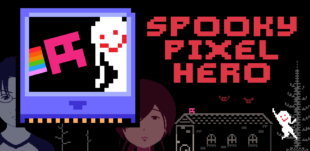 Screenshot of the video of Spooky Pixel Hero