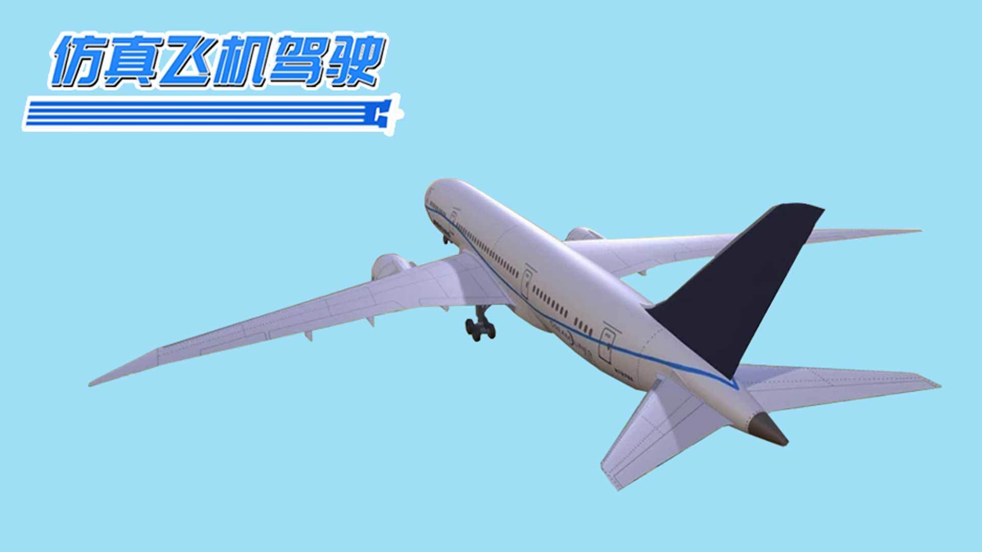 Banner of नकली हवाई जहाज ड्राइविंग 