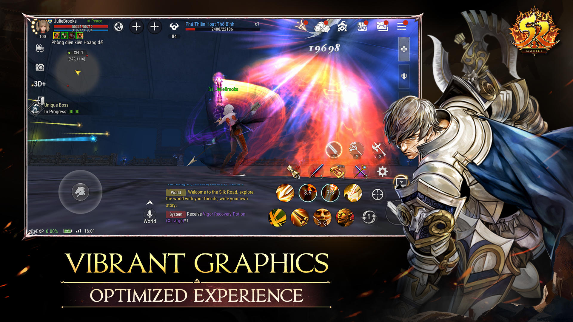 Silkroad Origin Mobile Game Screenshot