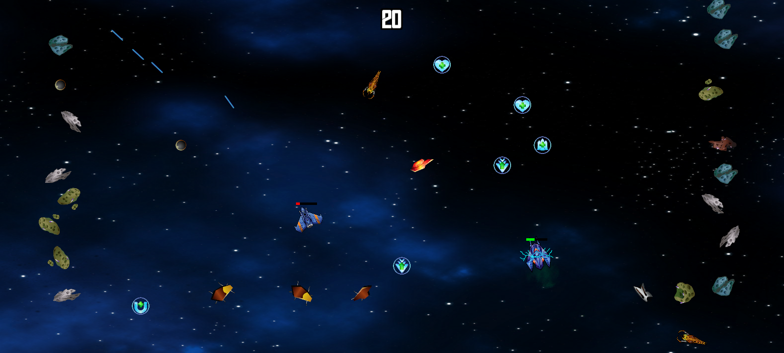 Screenshot of Spaceyard Crush