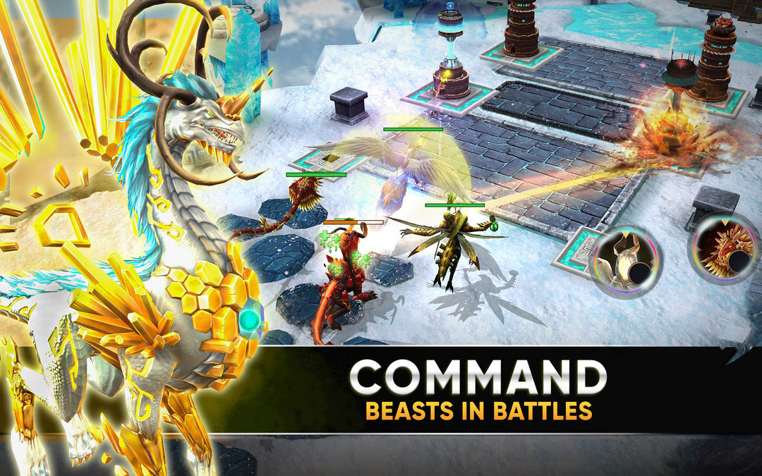 Clash of Beasts: Tower Defense screenshot game