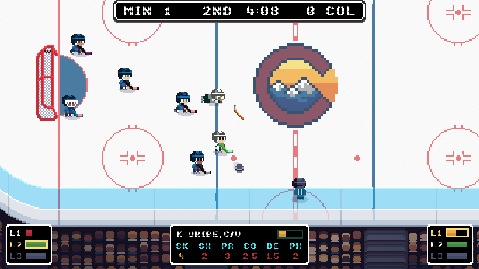 Ice League Hockey ภาพหน้าจอเกม