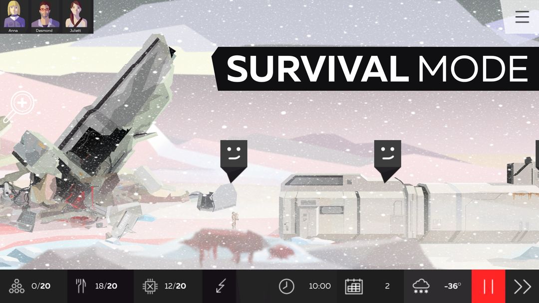 Screenshot of SYMMETRY Space Survival