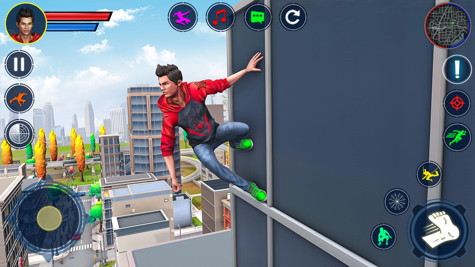 Rope Hero: Superhero Games 3D Game Screenshot