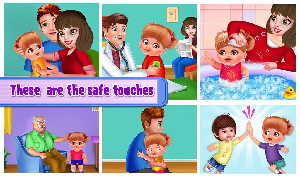 Child Safety Good & Bad Touch Game Screenshot