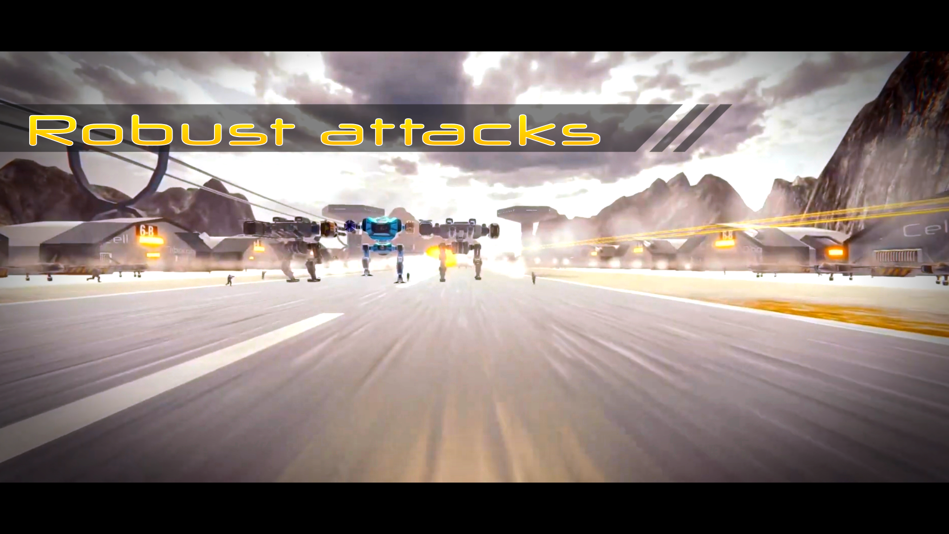 Screenshot of Mech warfare : War Robots game