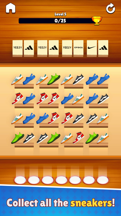 Captura de Tela do Jogo Pick A Shoe!