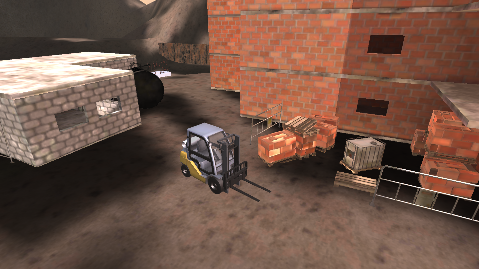 Forklift Driver Simulator Game Game Screenshot