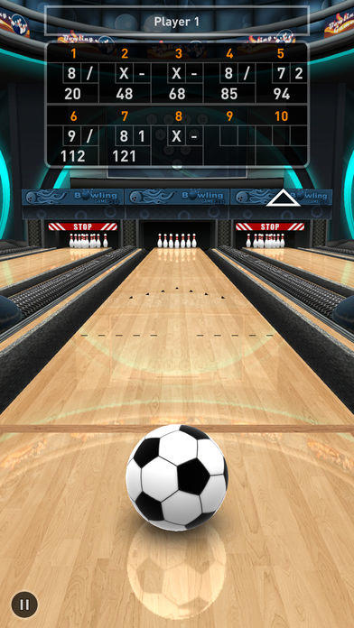 Скриншот игры Bowling Game 3D Plus