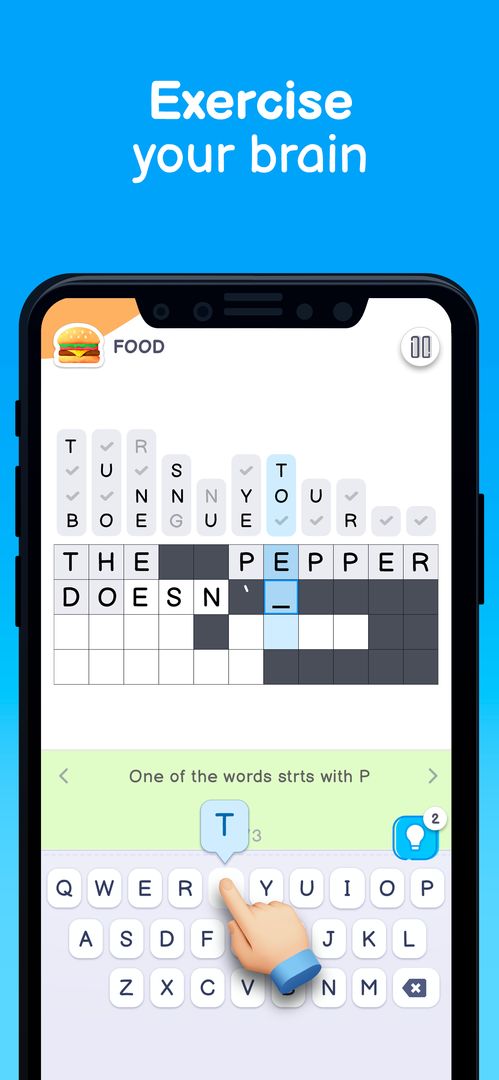Screenshot of Spelldown - Word Puzzles Game