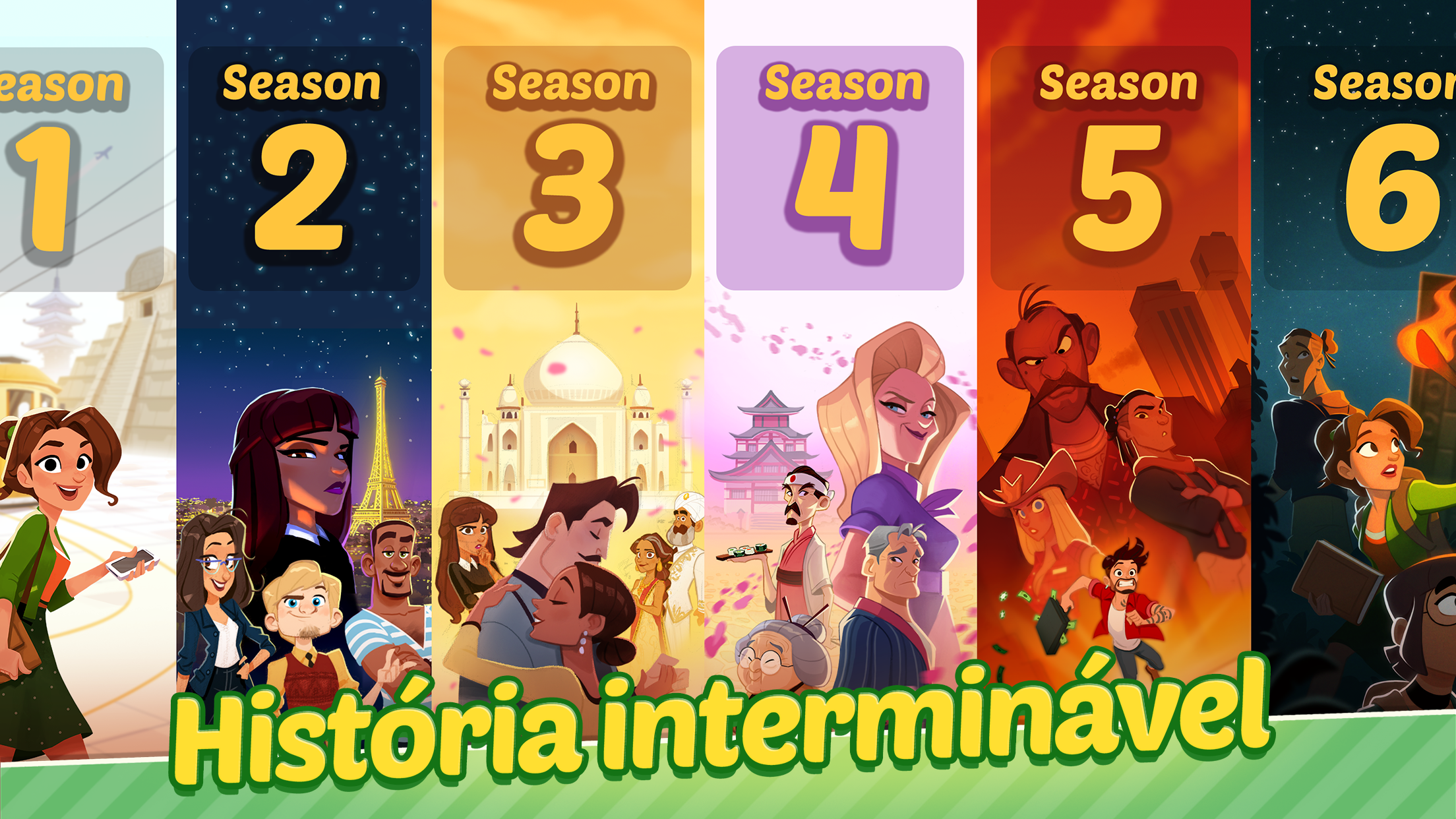 Captura de Tela do Jogo Delicious World - Cooking Game