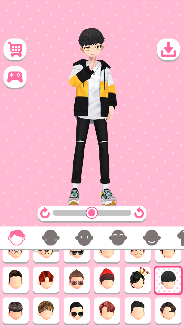 Styledoll - 3D Avatar maker Game Screenshot
