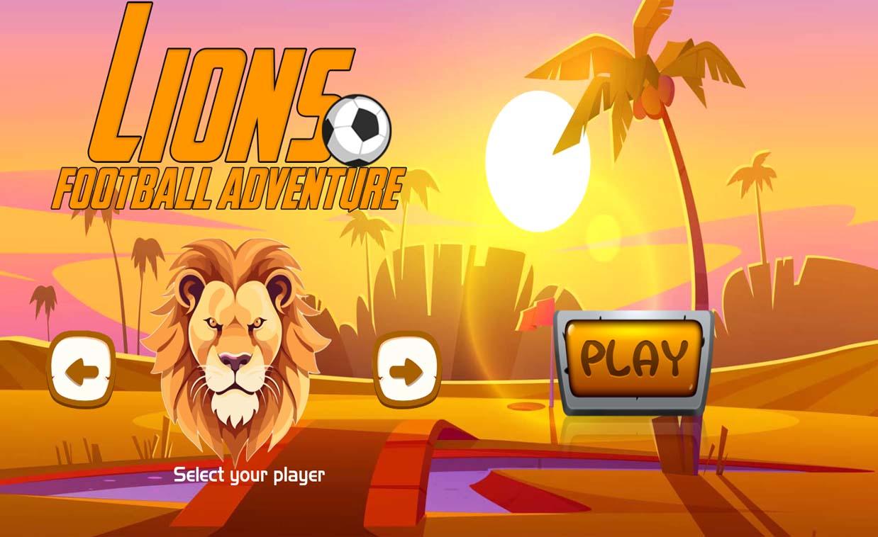 Lions Football Adventure Game Screenshot