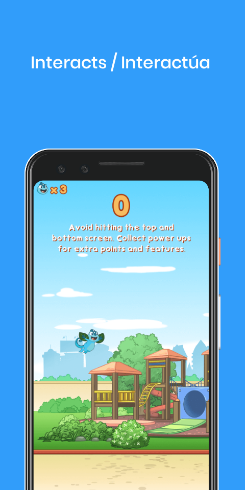 Cam & Leon Donut Hop Game Screenshot