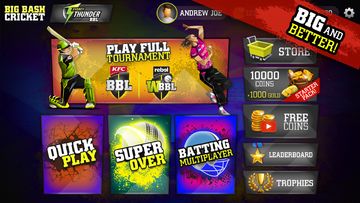Big Bash Cricket Game Screenshot