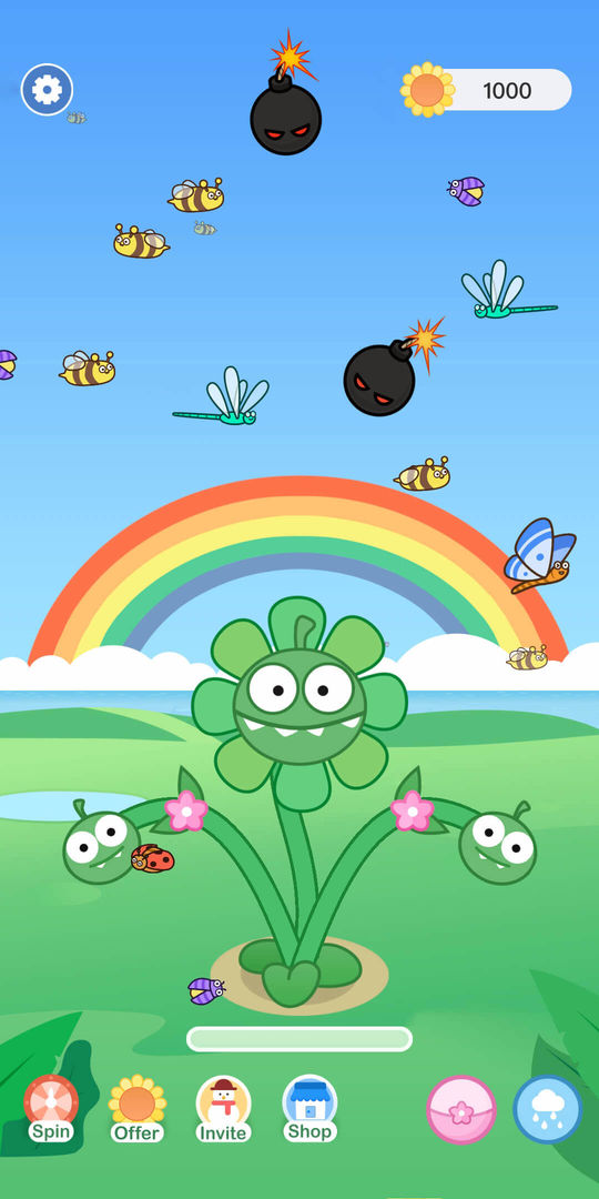 Screenshot of Lucky Flycatcher - Tap to catch the insects