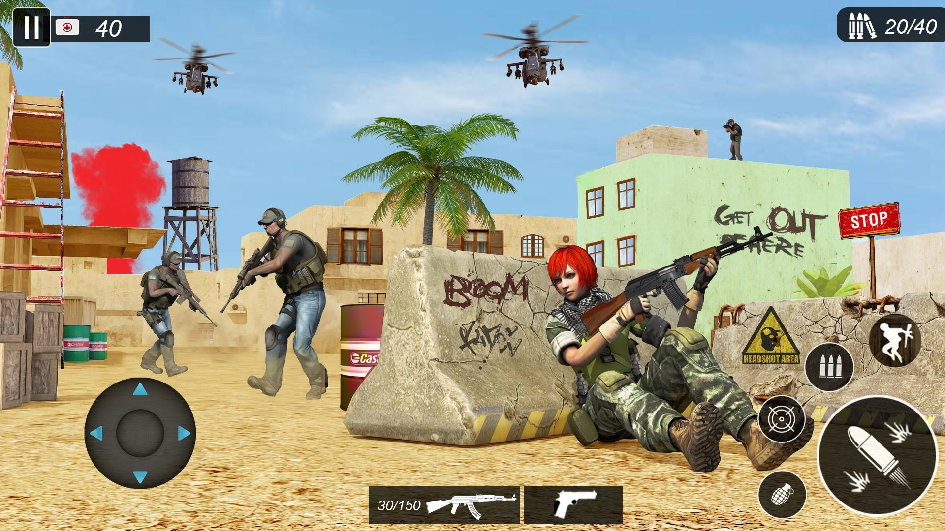 Fps Commando Offline Gun Games Game Screenshot