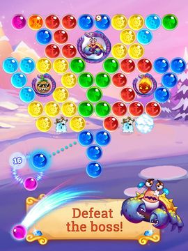 Bubble Mona - Ocean Journey Game Screenshot