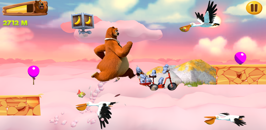 Grizzy And the Lemmings Fly mobile android iOS apk download for
