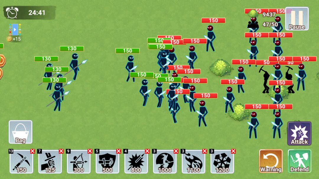 Screenshot of Match Man Wars - Shadow Realms