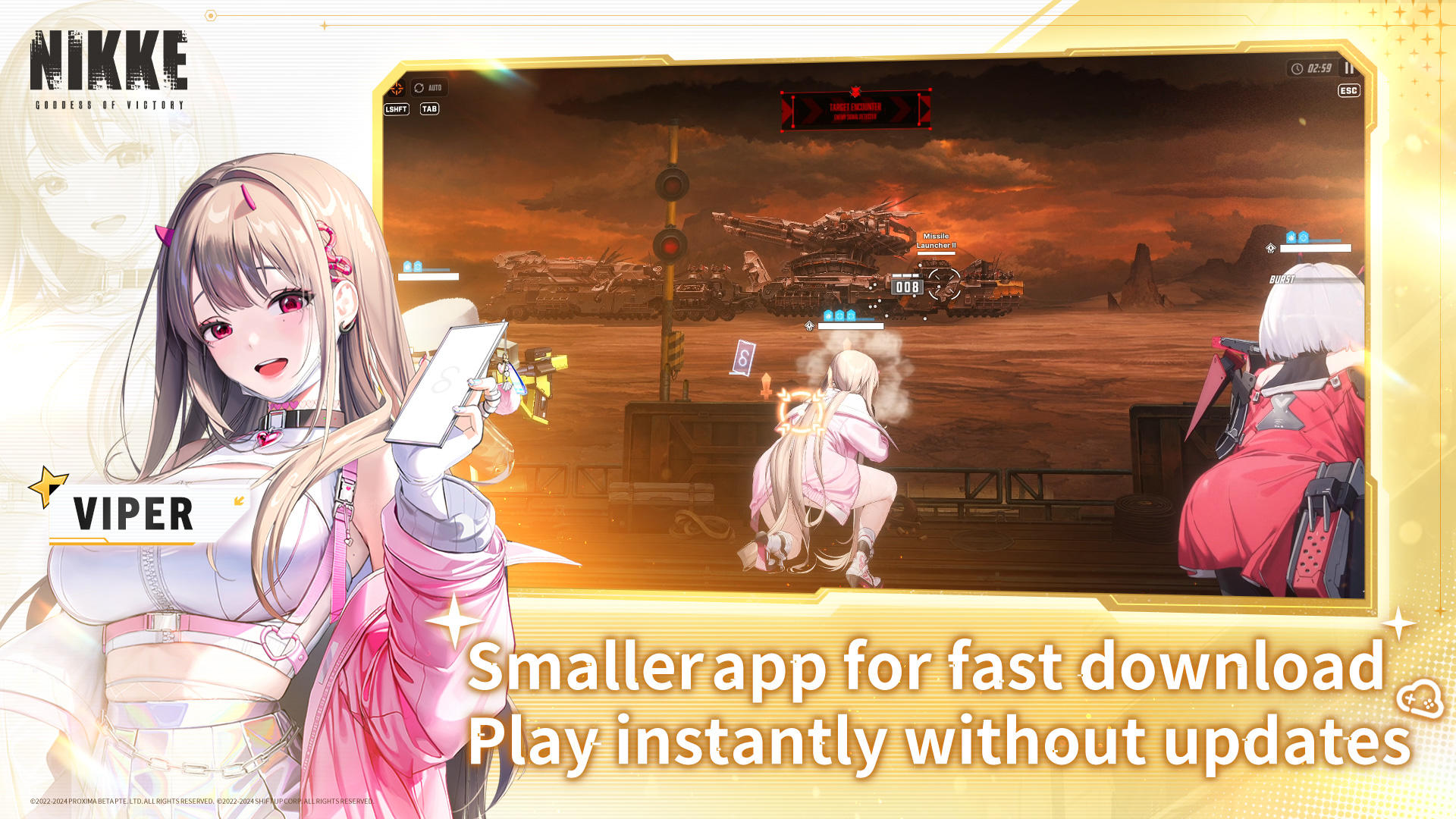 GODDESS OF VICTORY:NIKKE CLOUD Game Screenshot