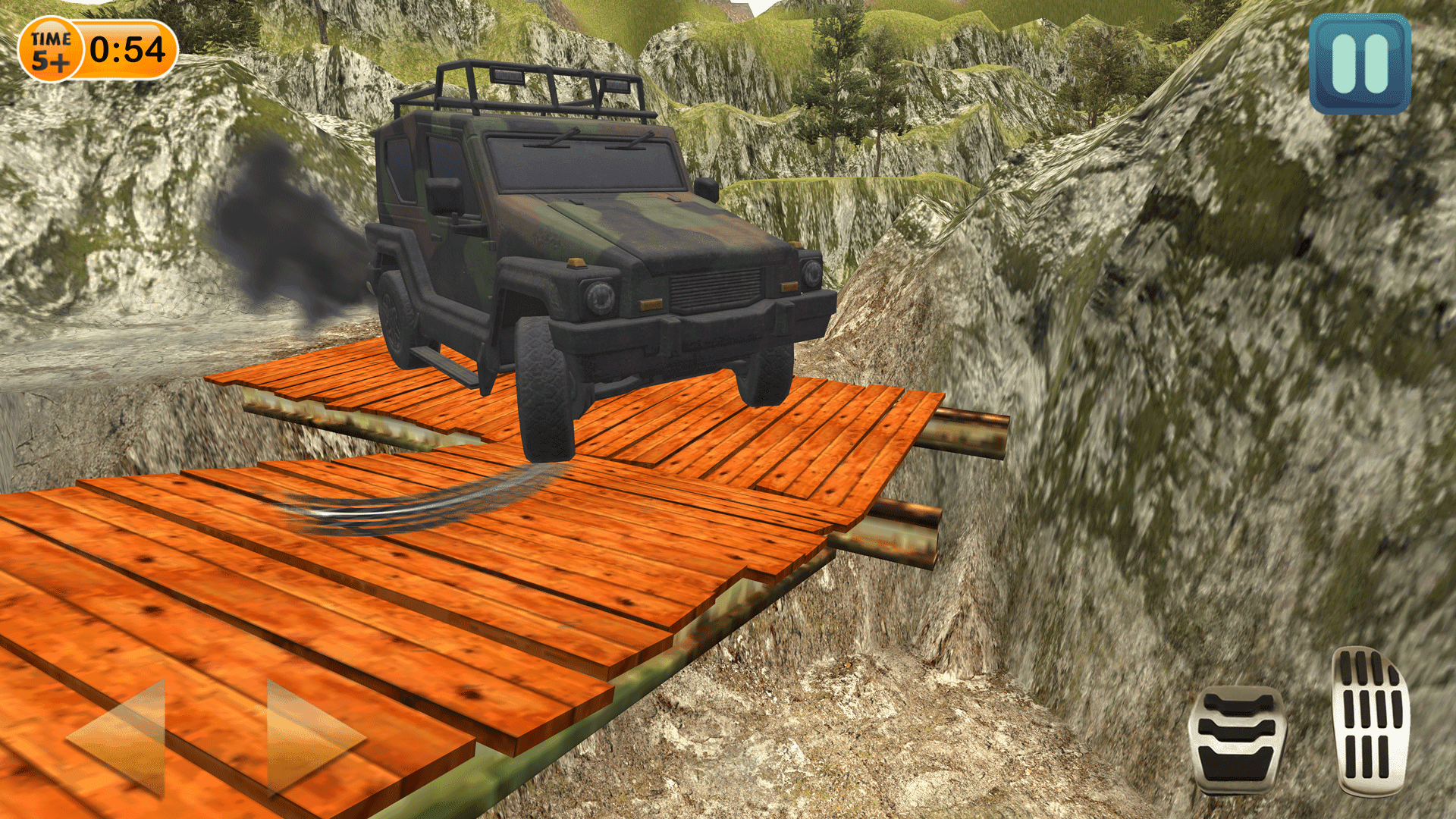 Off-road 4x4 driving simulator ゲームのスクリーンショット