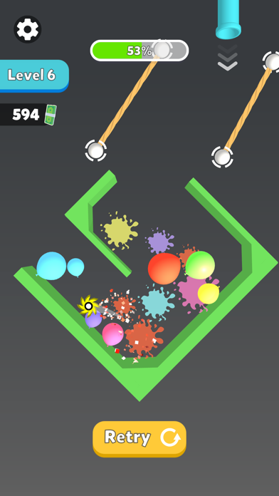 Pop With Ropes Game Screenshot