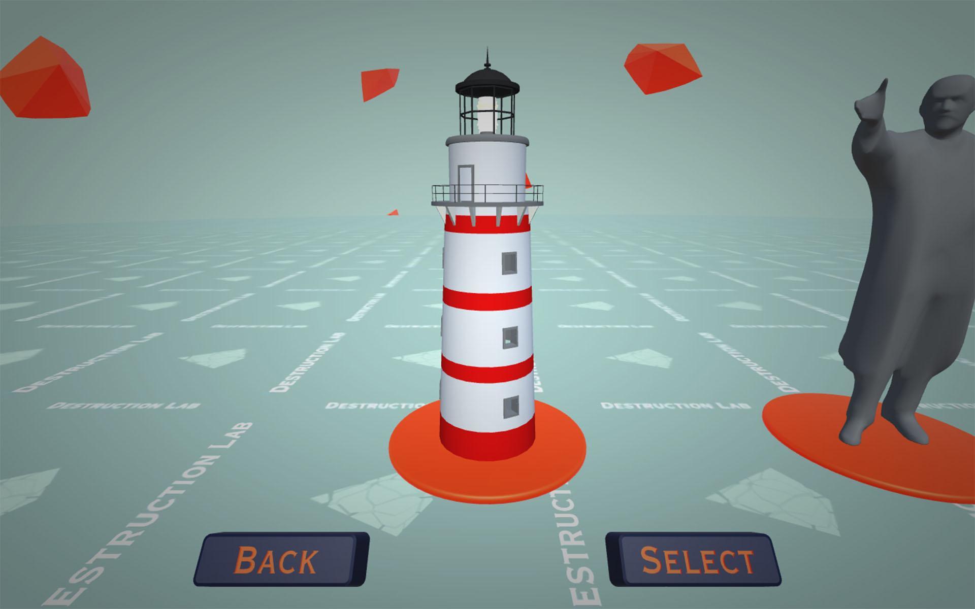 Destruction Lab Game Screenshot