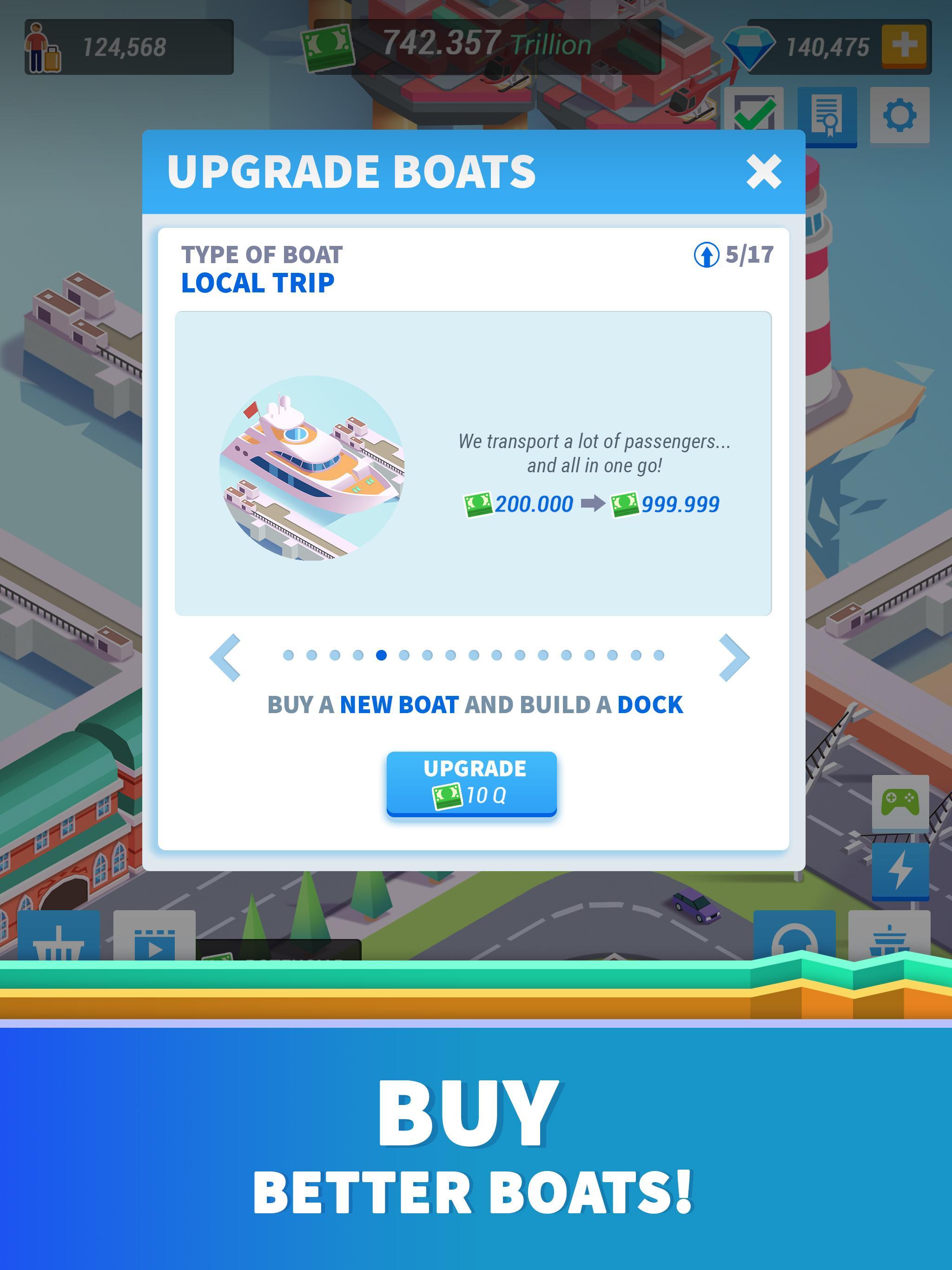 Idle Harbor Tycoon－Sea Docks ภาพหน้าจอเกม