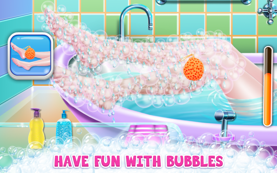 Legs Spa Beauty Salon Game Screenshot