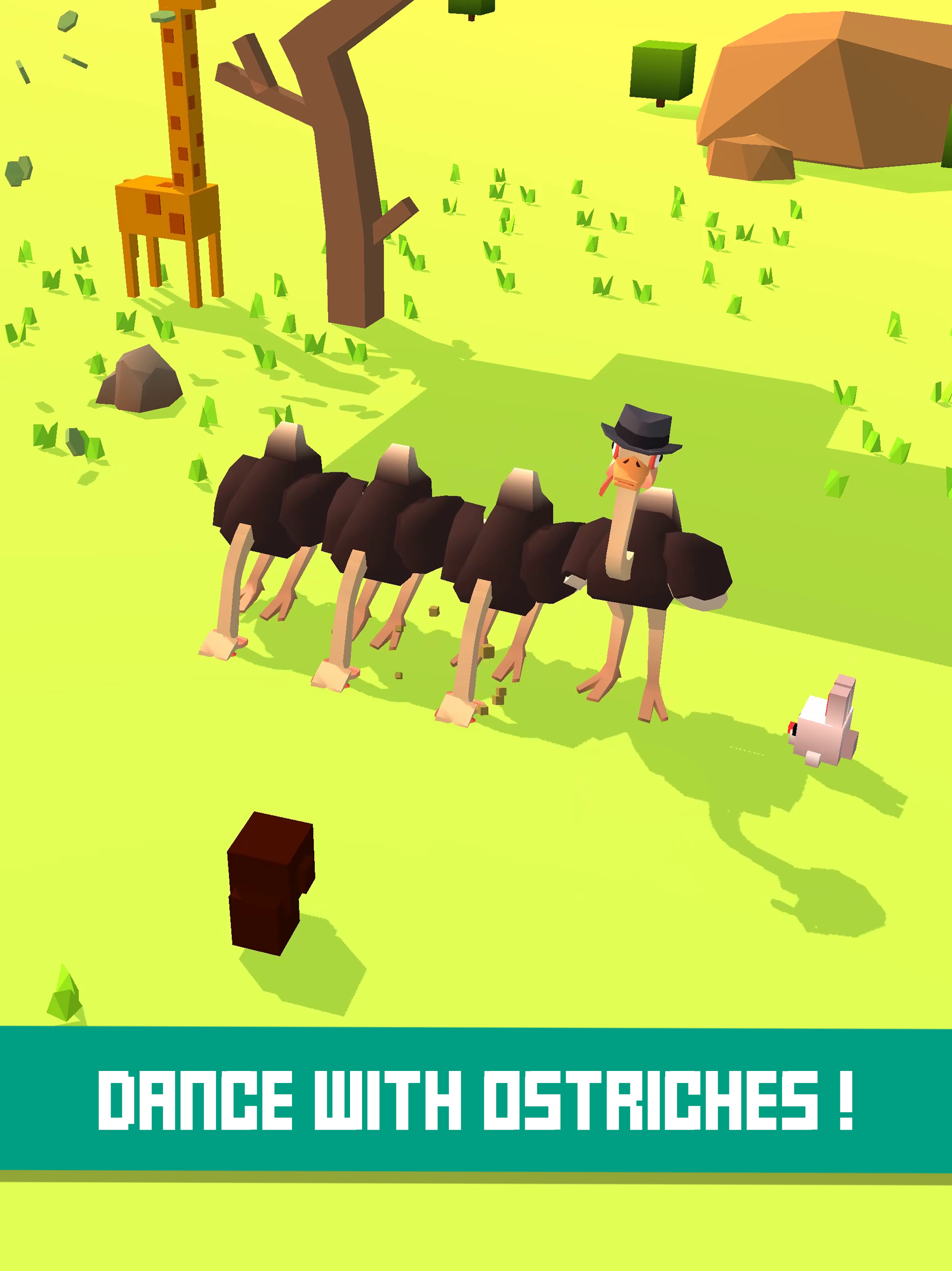 Ostrich Among Us Game Screenshot