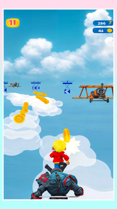 Cloud Runners ゲームのスクリーンショット