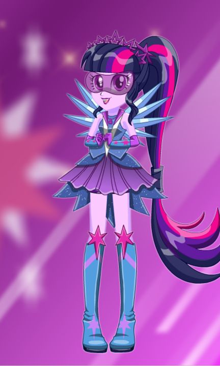 Cuplikan Layar Game Dress Up Twilight Sparkle