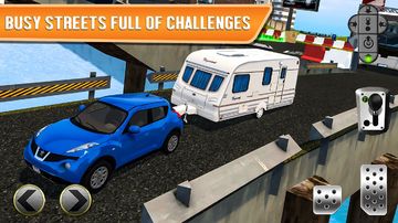 Ferry Port Trucker Parking Sim Game Screenshot