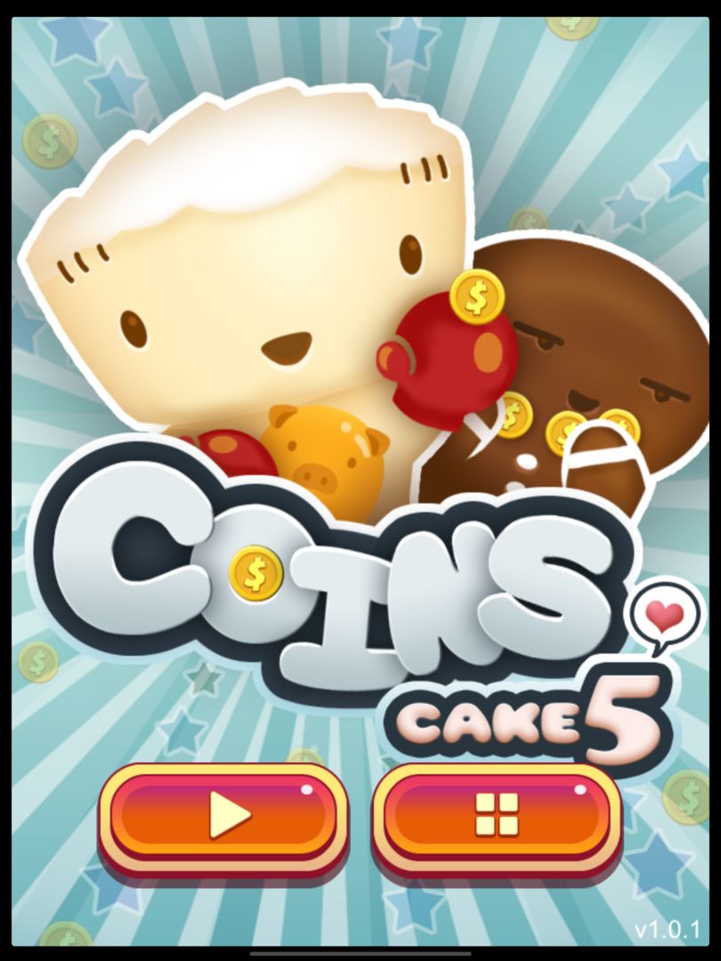 Cake5 Coins 게임 스크린 샷