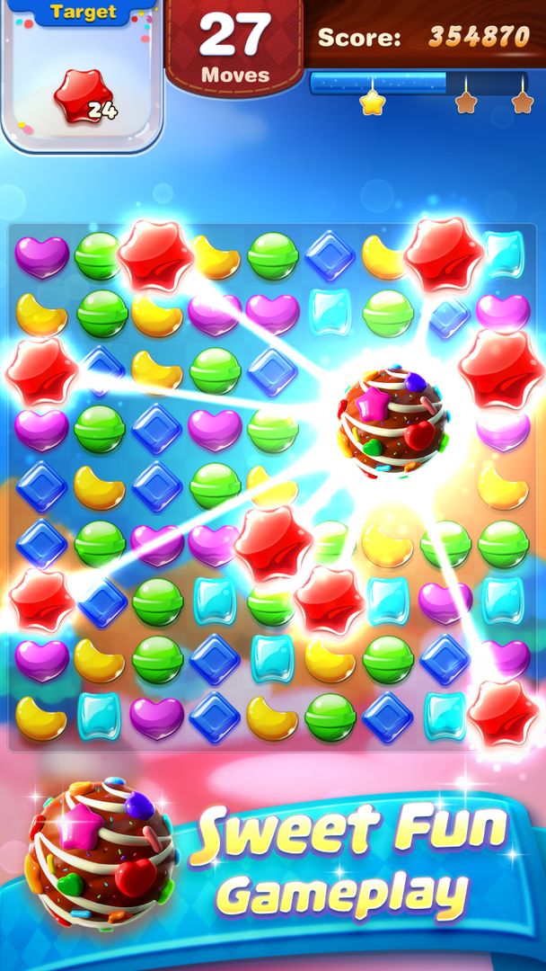 Screenshot of Sweet Candy Forest
