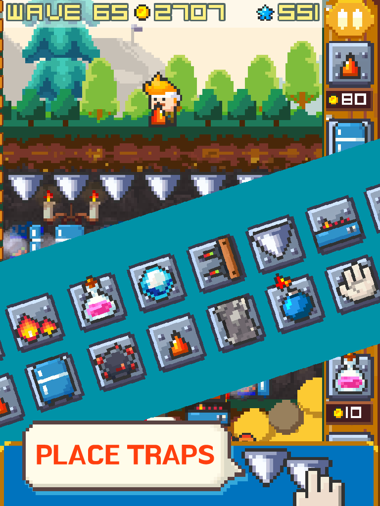 Cuplikan Layar Game Platform Defense: Wave 1000 F