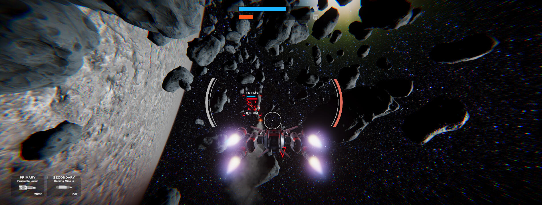 Screenshot 1 of Simulador de Combate Espacial 