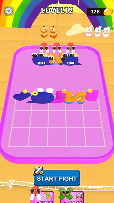 Alphabet Lore: Merge Monster Game Screenshot