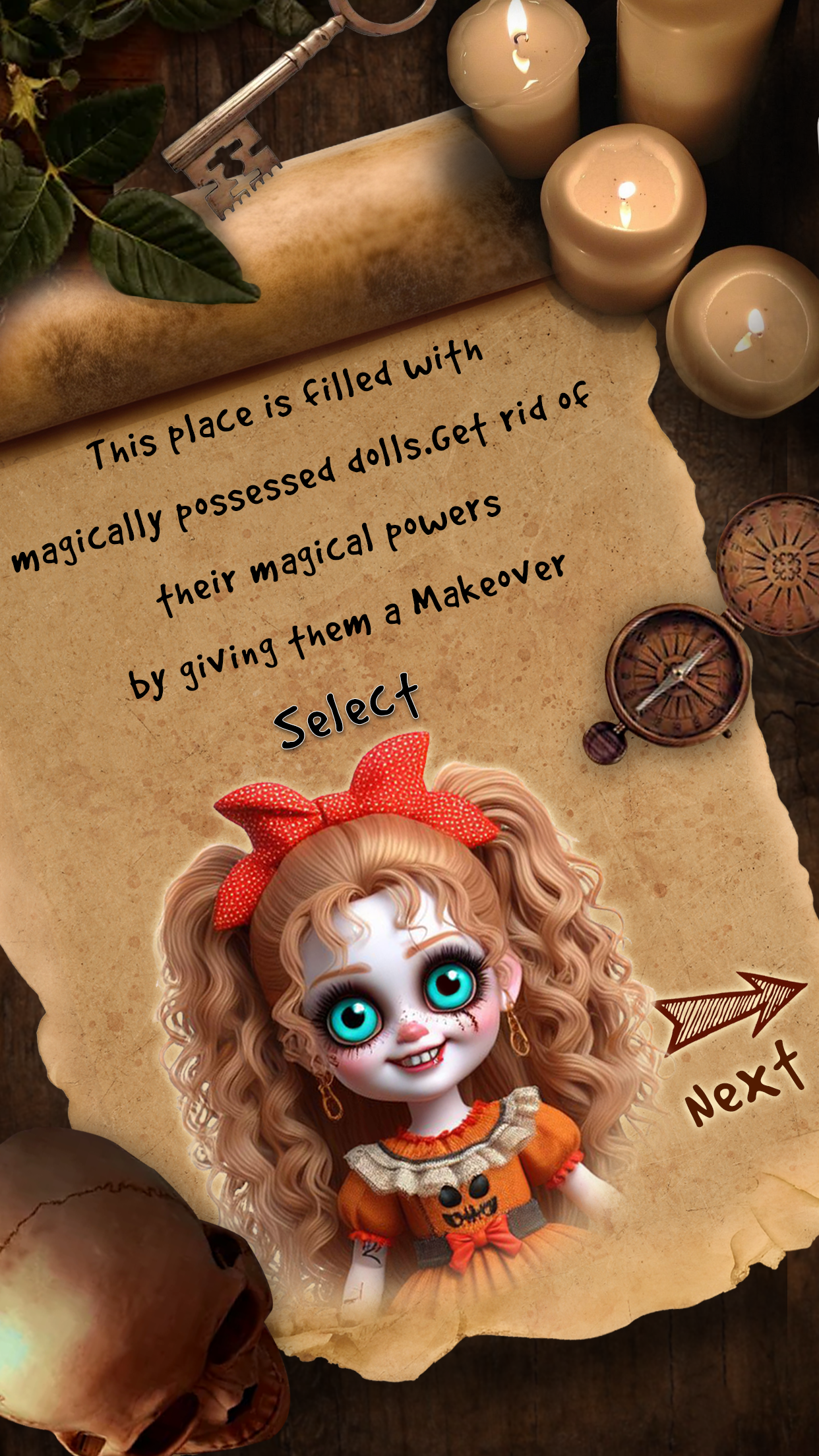 Скриншот игры DIY Doll Makeover Repair Games