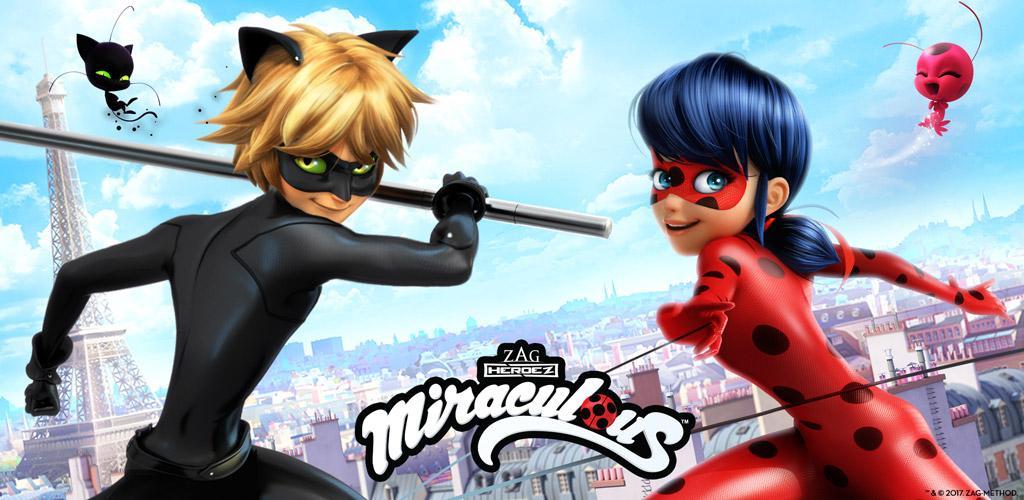 Banner of Miraculous Ladybug & Chat Noir 