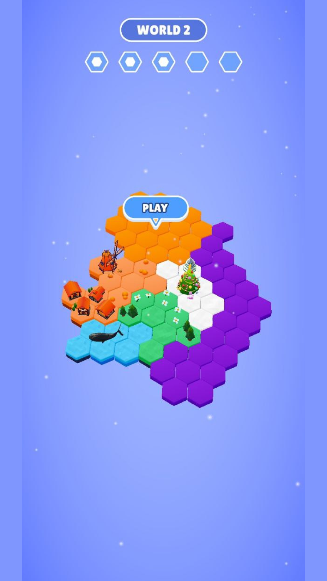 Tiled world ゲームのスクリーンショット