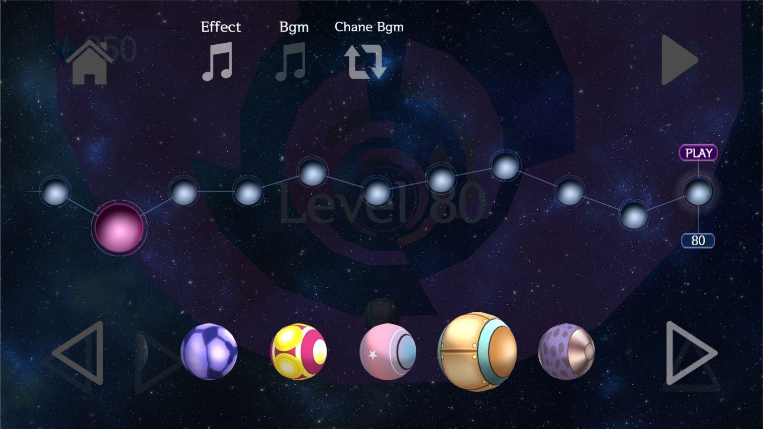 Rolls : Space Run 3D Game Screenshot